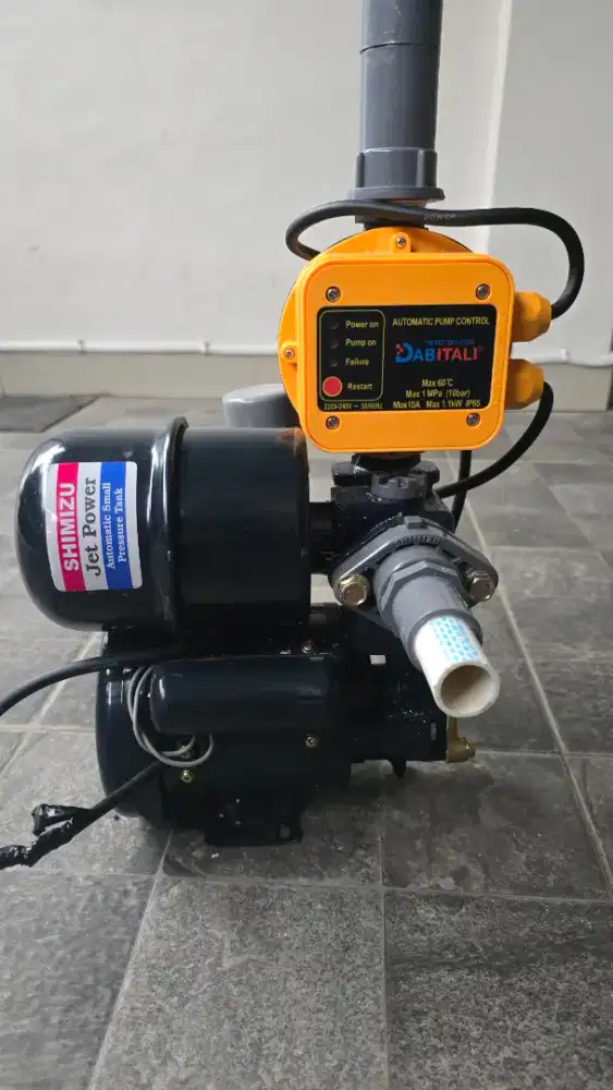 Mesin Pompa Air - Semi JetPump dan Otomatis (Pendorong Air)