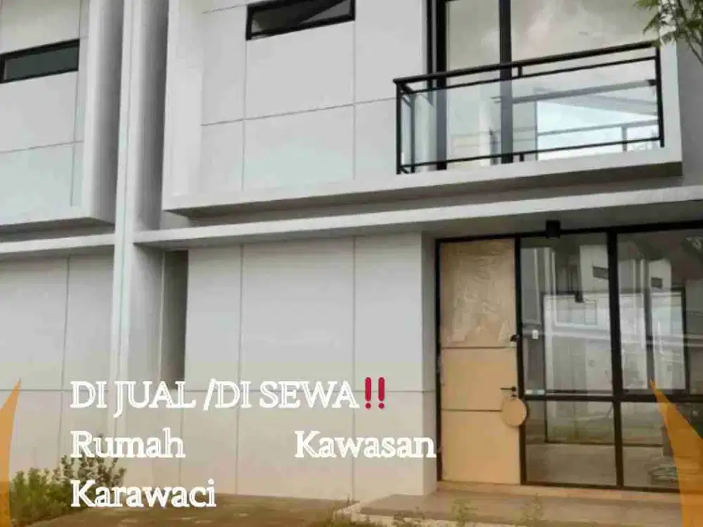 DI JUAL / DI SEWA Rumah Kawasan Karawaci