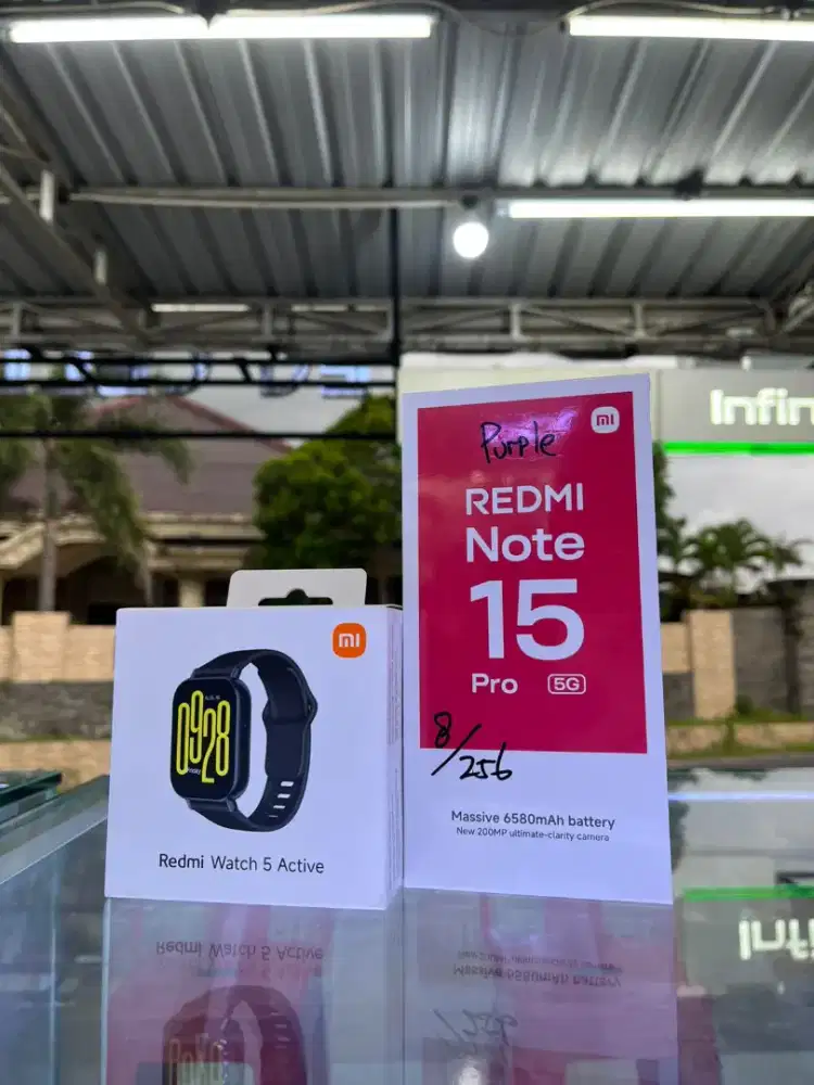 PROMO LAGI! REDMI NOTE 15 PRO 5G RAM 8/256GB FREE REDMI WATCH 5 ACTIVE
