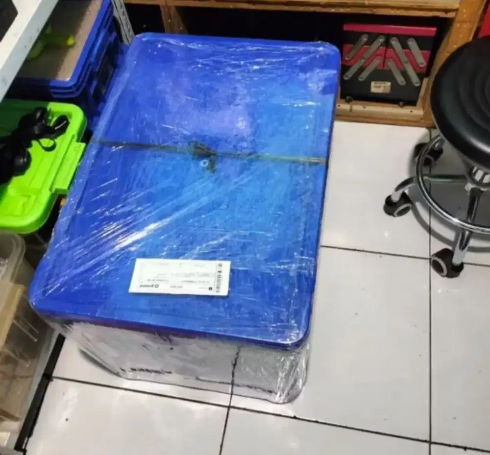 Box container rabbit 2033 + tutup. Box industri. Bekas