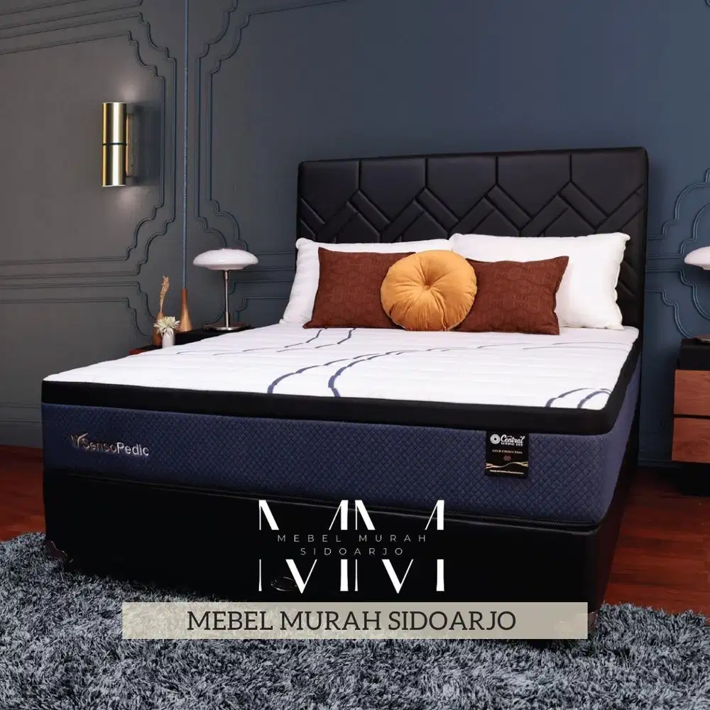 Kasur Kesehatan central sensopedic 160x200 cm feel hard