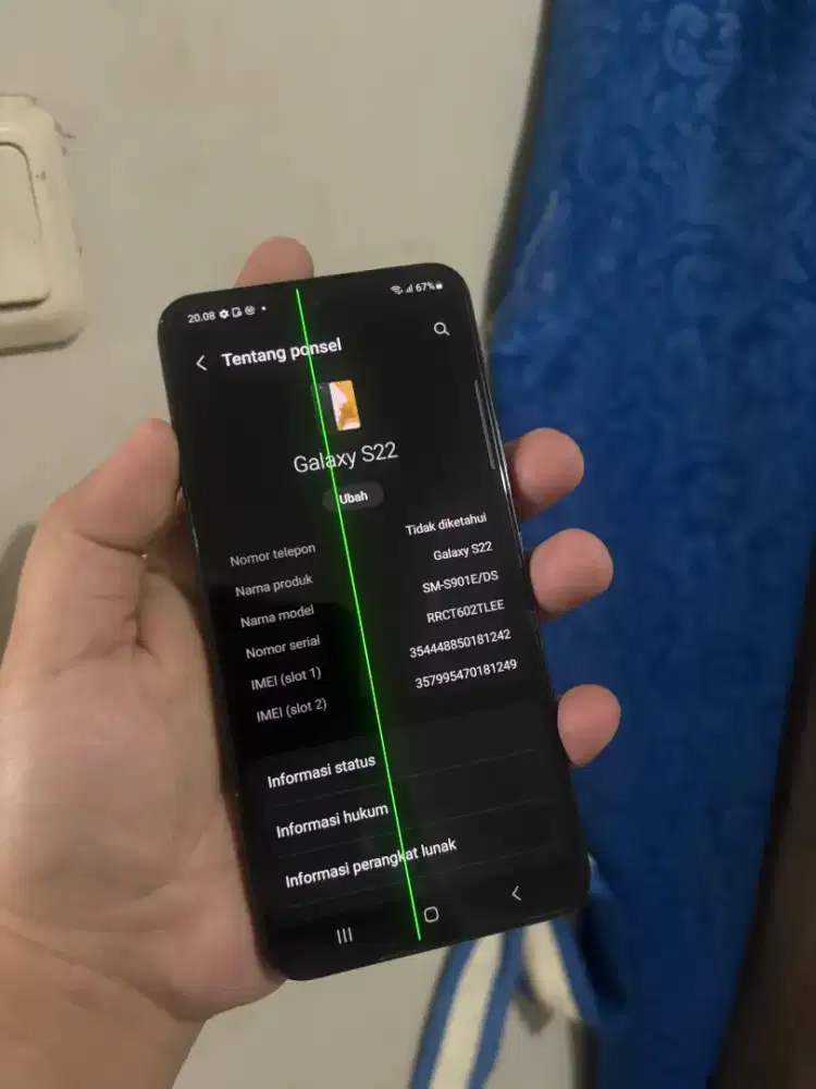 SAMSUNG S22 5G 8/256GB ORI SEIN MULUS