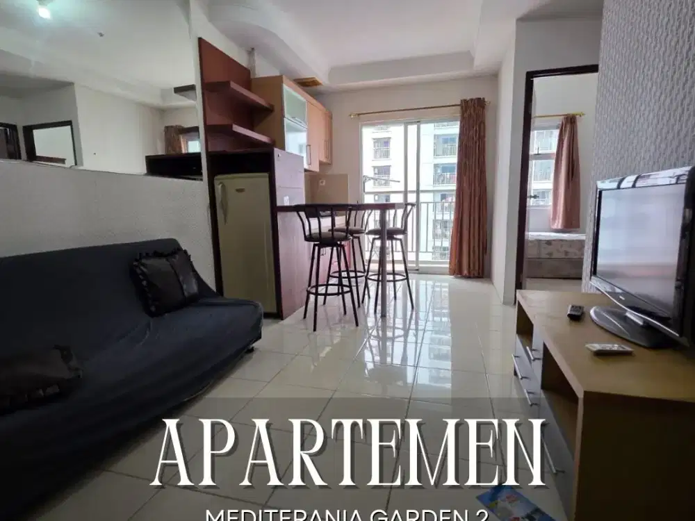 DIJUAL MURAH APARTEMEN MEDITERANIA GARDEN 2 TOWER F 2BR JAKARTA BARAT