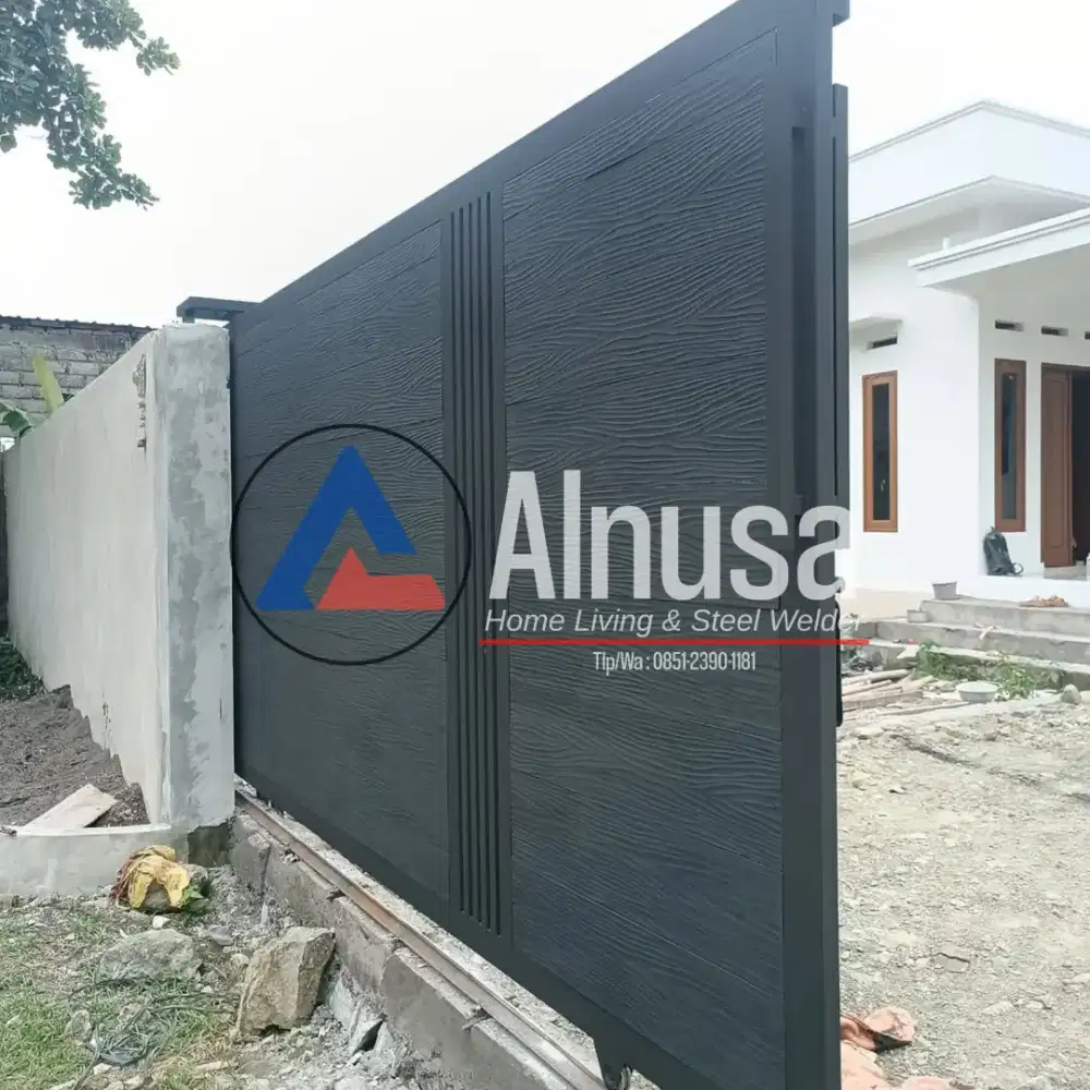 Pagar Rumah Minimalis, Pagar Rumah GRC, pagar Rumah Mewah
