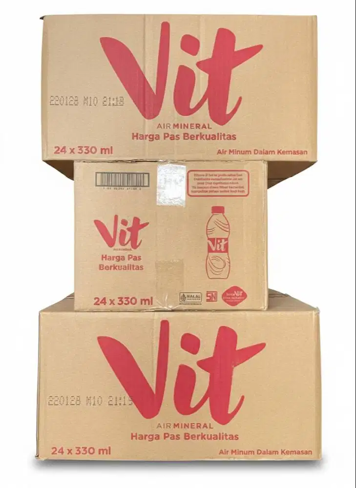 Distributor Air Kemasan VIT Kemasan Galon & Air Kemasan Karton