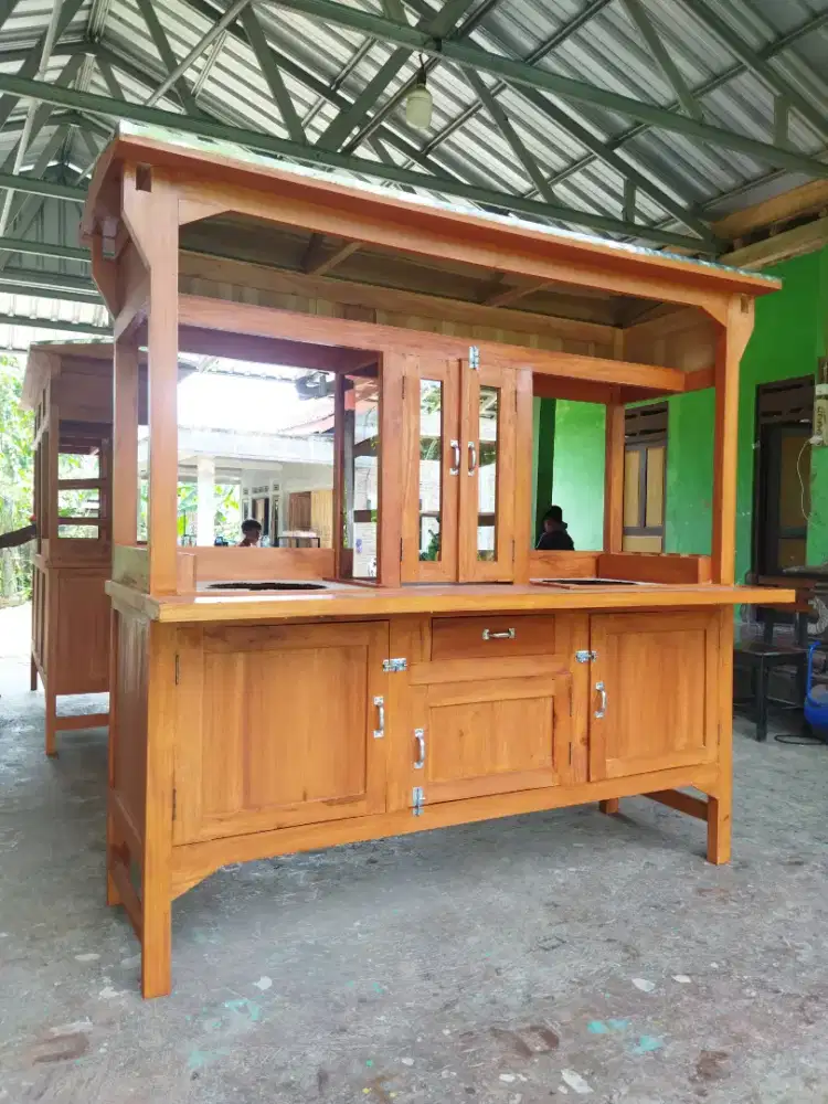 Gerobak bakso dan mie ayam