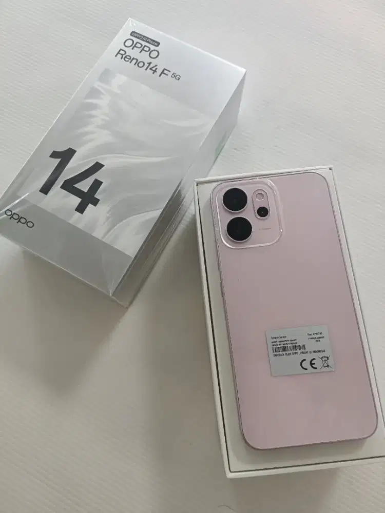 Oppo reno 14f 5g 12/256gb fullset