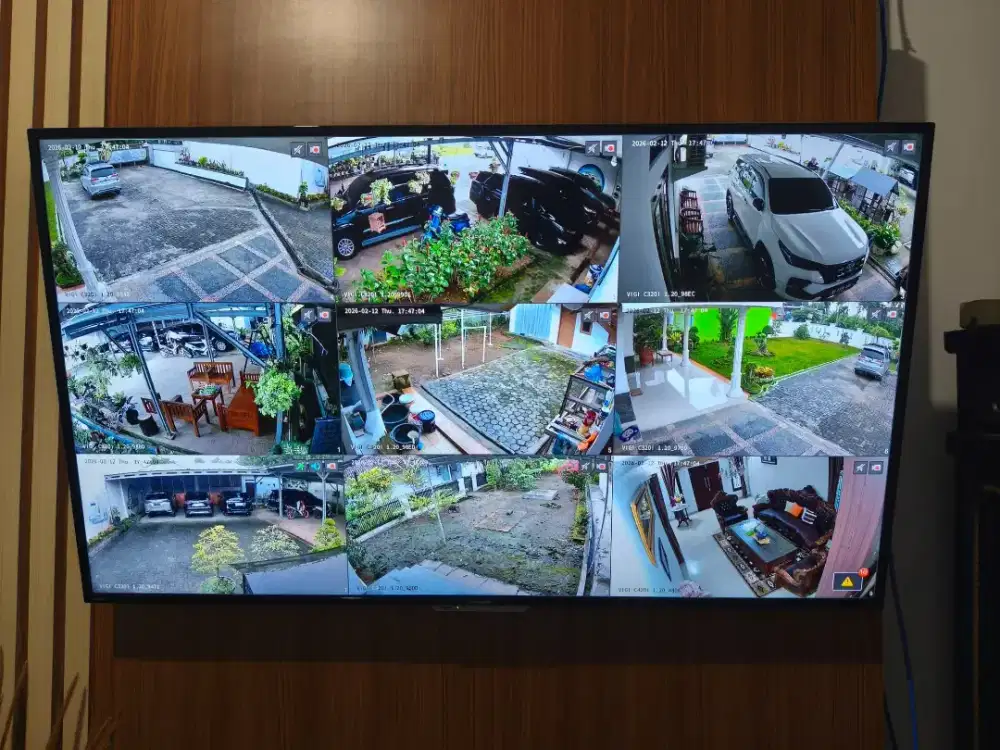 Paket Kamera CCTV Analog Ipcam Gratis jasa pemasangan & service