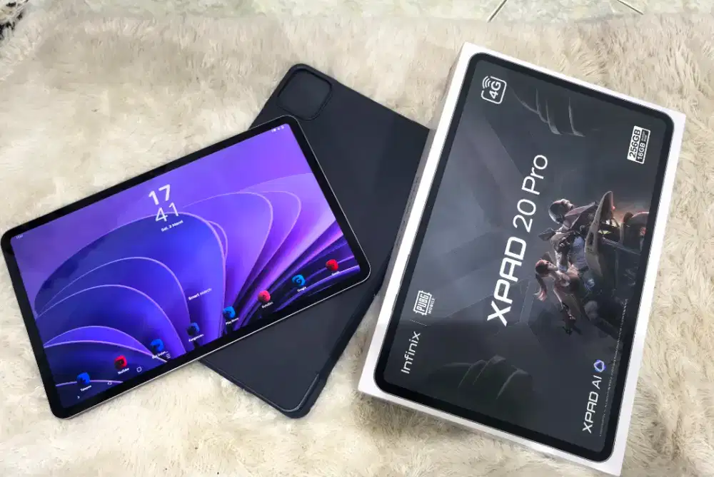 Infinix Xpad 20 Pro Lte 4G Ram 8+8/256Gb Like New Fullset Ori Garansi