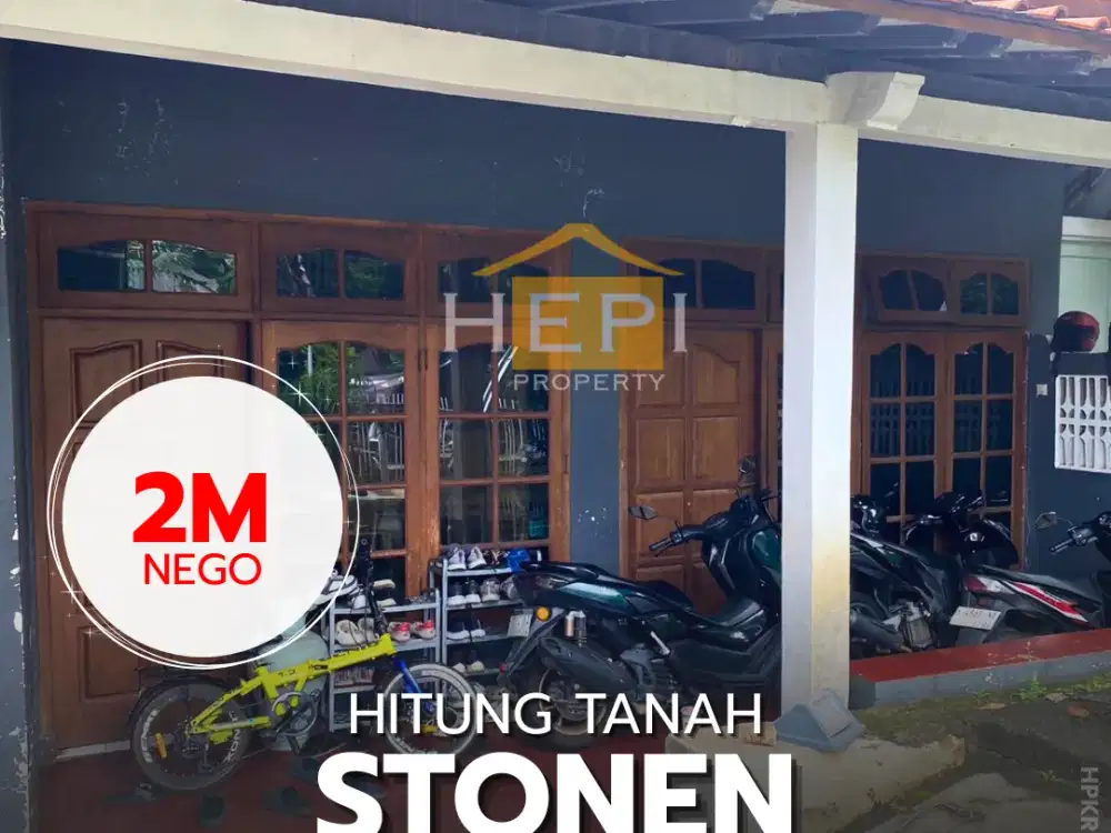 Dijual Rumah Hitung Tanah di Stonen Gajahmungkur Semarang
