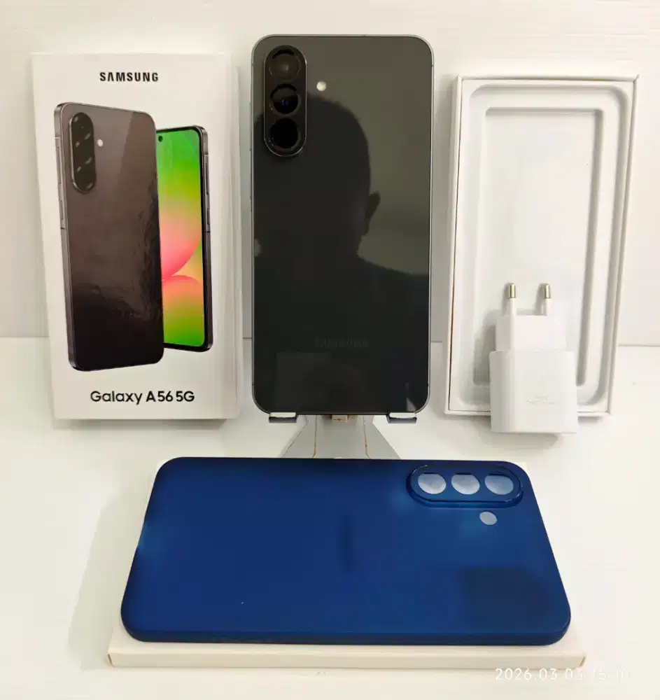 Samsung A56 5G 12/256 Gb Likenew 99% Resmi On 15.11.2026 bisa TT/BT