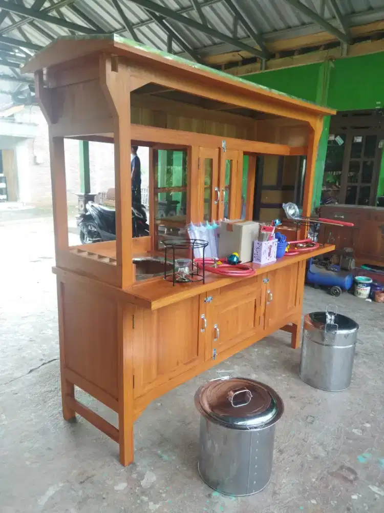 Gerobak mie ayam bakso paket komplit