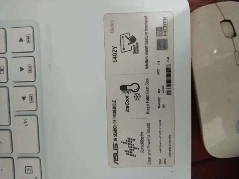 Laptop Asus 1TB