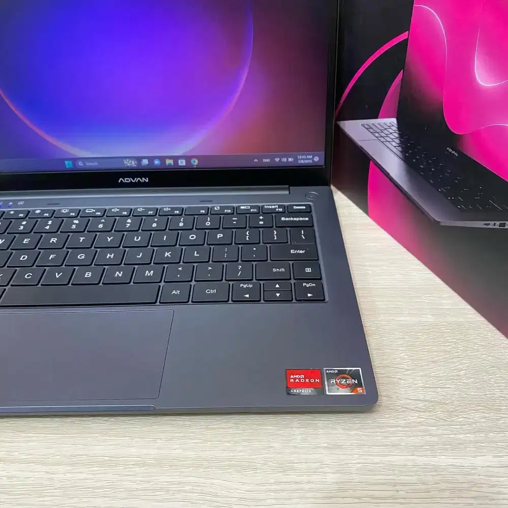 Laptop gaming Advan Soulmate Plus Ryzen 5 Ram 8GB ssd 256GB vga vega 8
