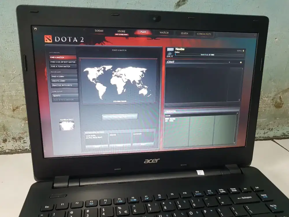 ACER COREI5 MODELSLIM CAKEP HDD500GB RAM8GB MULUS TERAWAT MANTAP