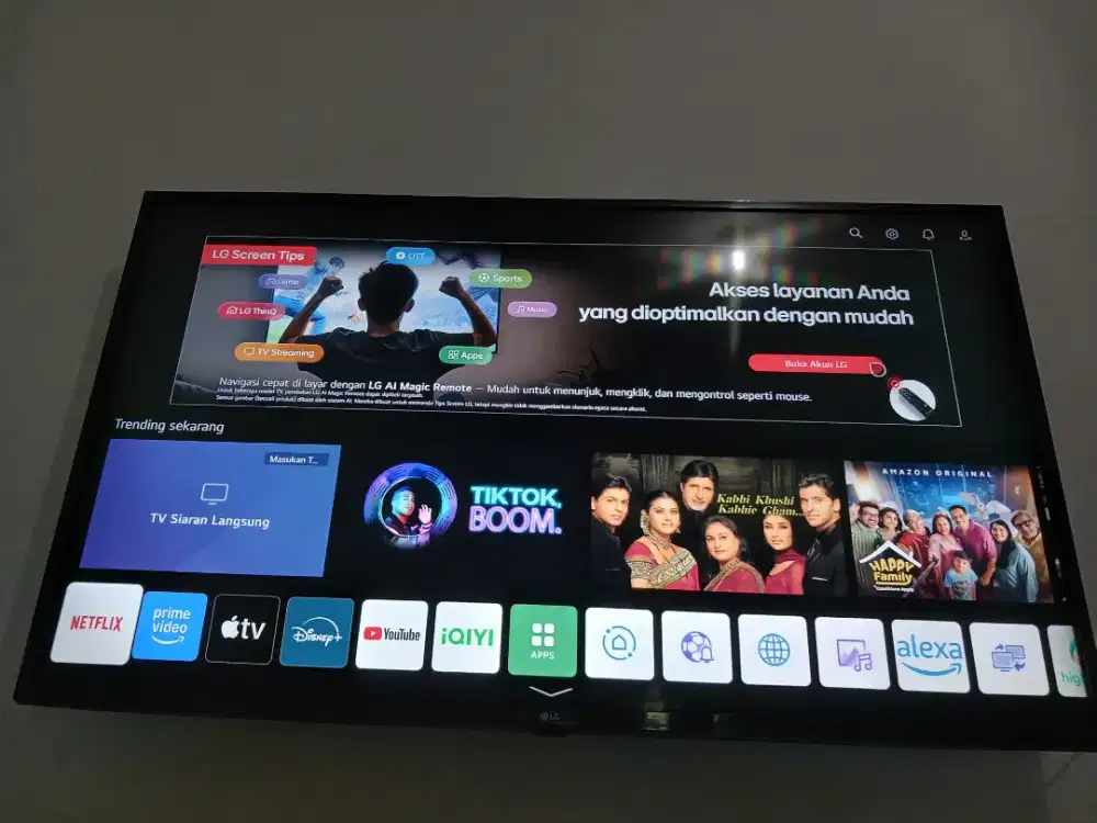 LG 50 Inch 4K UHD Smart TV 50UP7550PTC + Bracket – Mulus