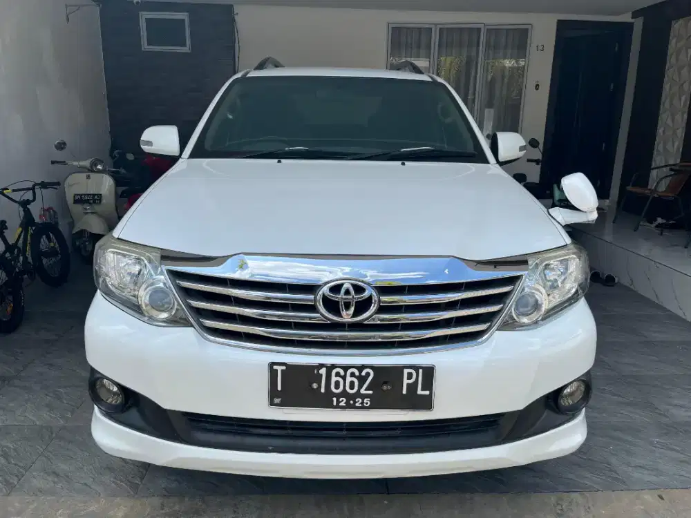 Dijual cepat fortuner g 2.5 mt 2012 super