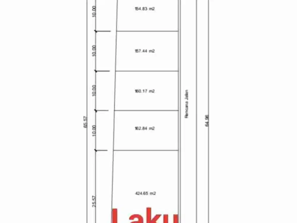 Tanah kavling dekat Puskesmas, SMA & pasar Sokaraja Banyumas