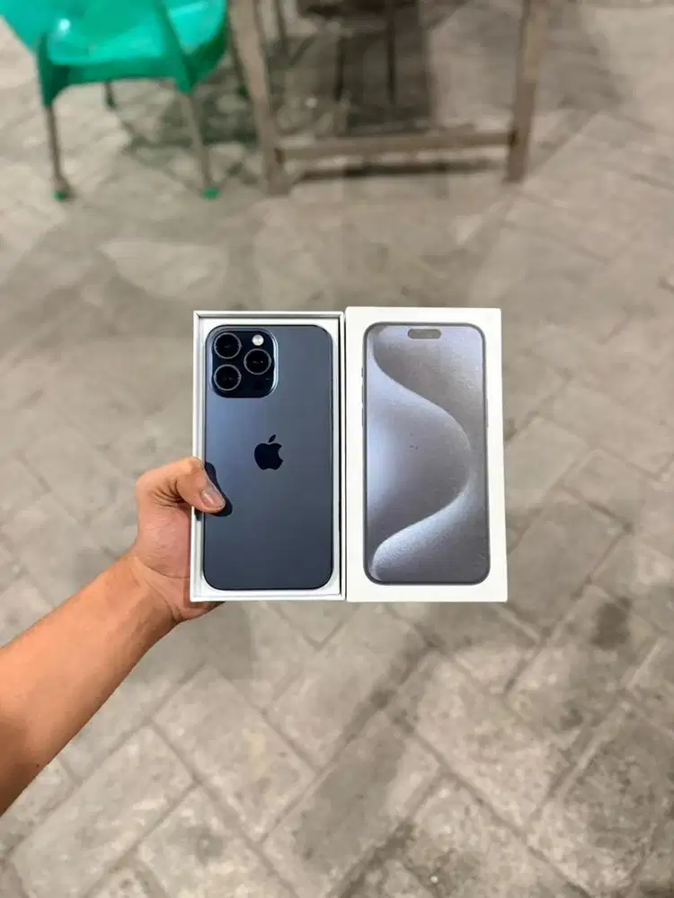 iphone 15 promax 256gb blue titanium inter all operator