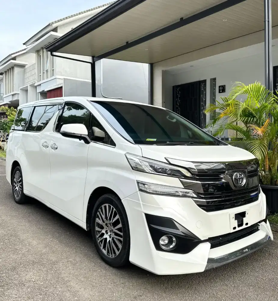 MURAH CASH. Toyota Vellfire G ATPM 2016 LIMITED 2015 alphard