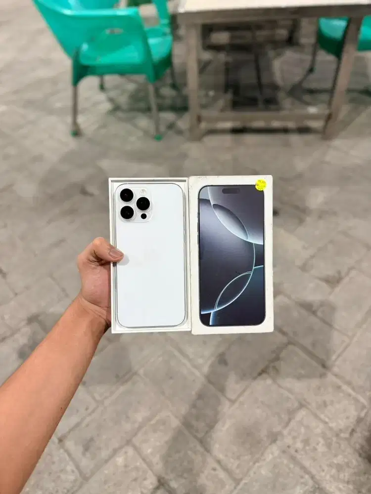 iphone 16 promax 256gb white titanium inter all operator