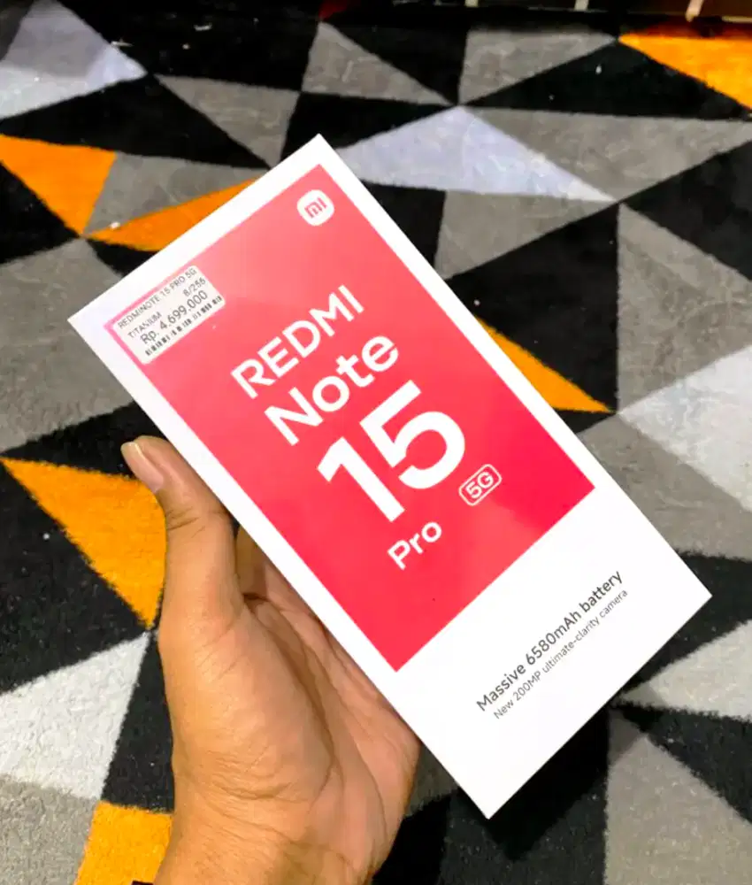 Xiaomi redmi note 15 pro 5g ram 8/256gb