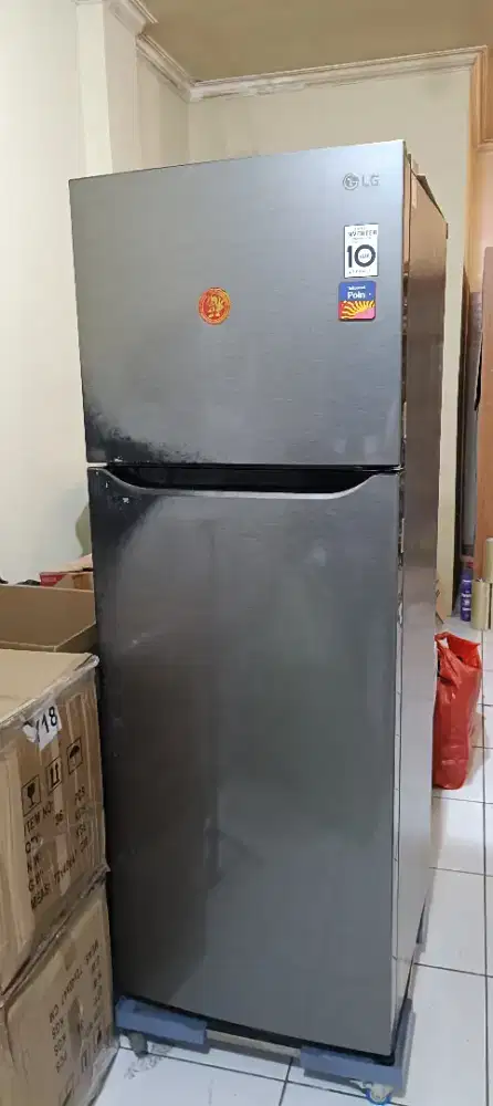 Kulkas LG bekas minus pintu kusam