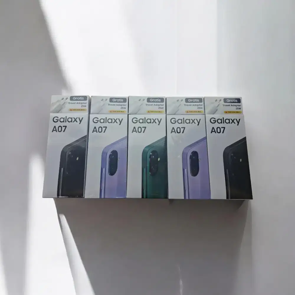 Samsung A07 4/64 new garansi resmi