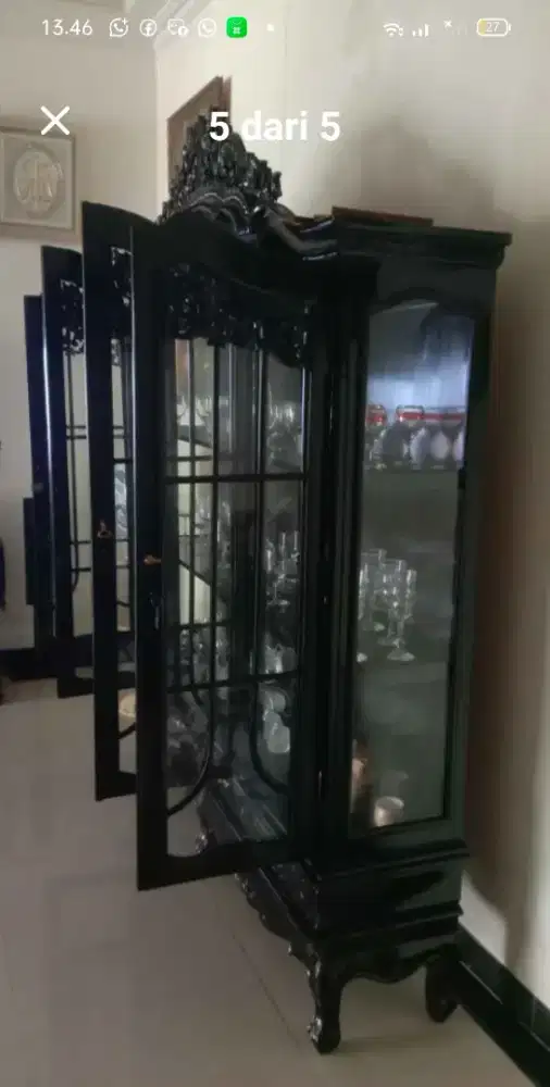 Lemari Hias Jati Lawasan