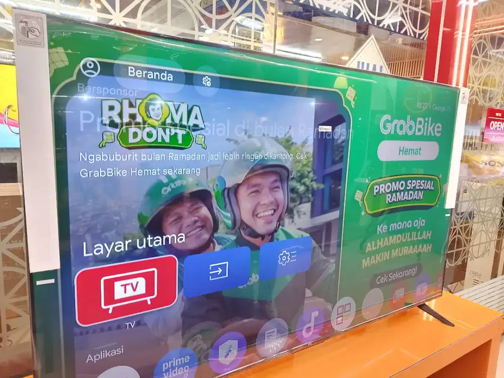 GOOGLE TV TCL P6K 65 INCH 4K UHD