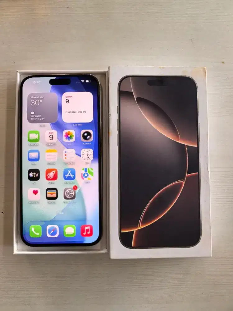 IPHONE 16 PROMAX 256GB IBOX DESSERT