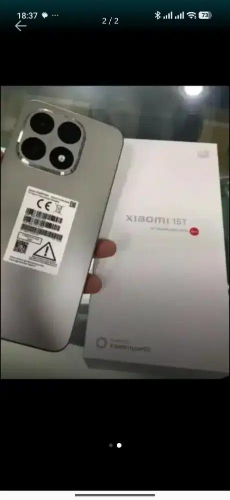 Jual Xiomi 15 T silver ram 12/512