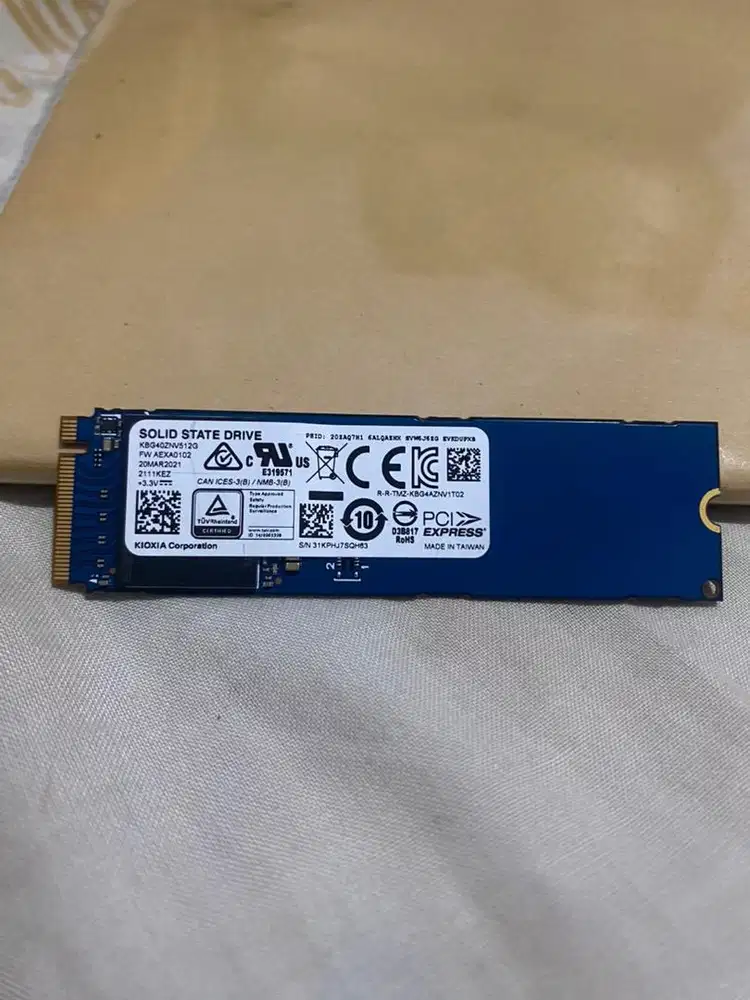 SSD NVME 512GB TOSHIBA KIOXIA
