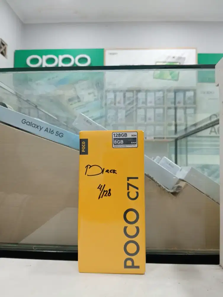 POCO C71 4/128 NEW MURAH GARANSI RESMI