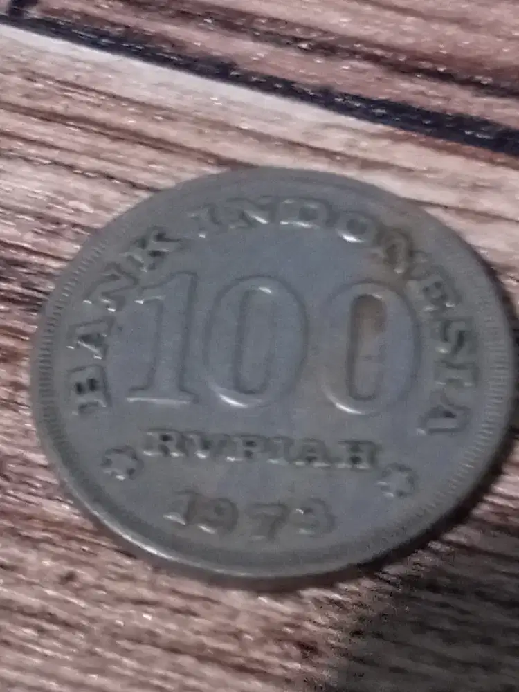 KOIN 100 RUPIAH ANTIK TAHUN 1973