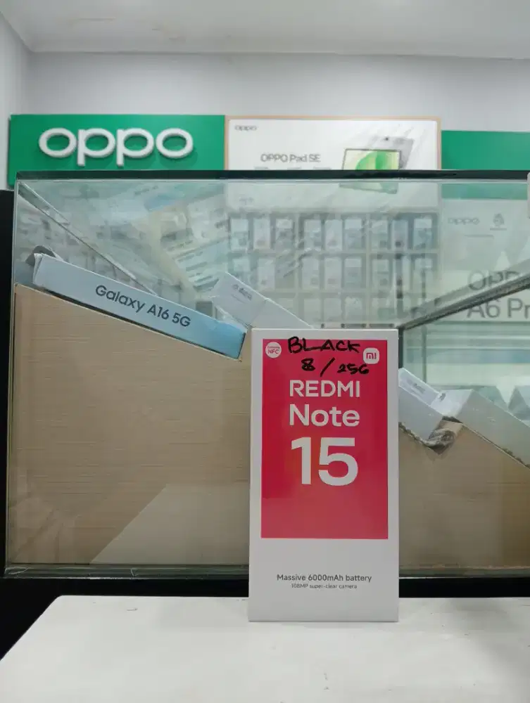 REDMI NOTE 15 8/256 NEW MURAH GARANSI RESMI