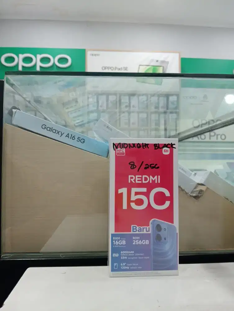 REDMI 15C 8/256 NEW MURAH GARANSI RESMI