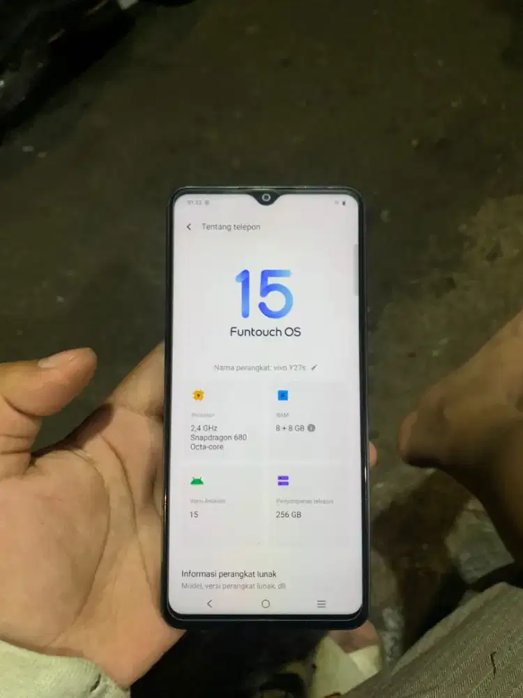 VIVO Y27S NFC RAM 8/256