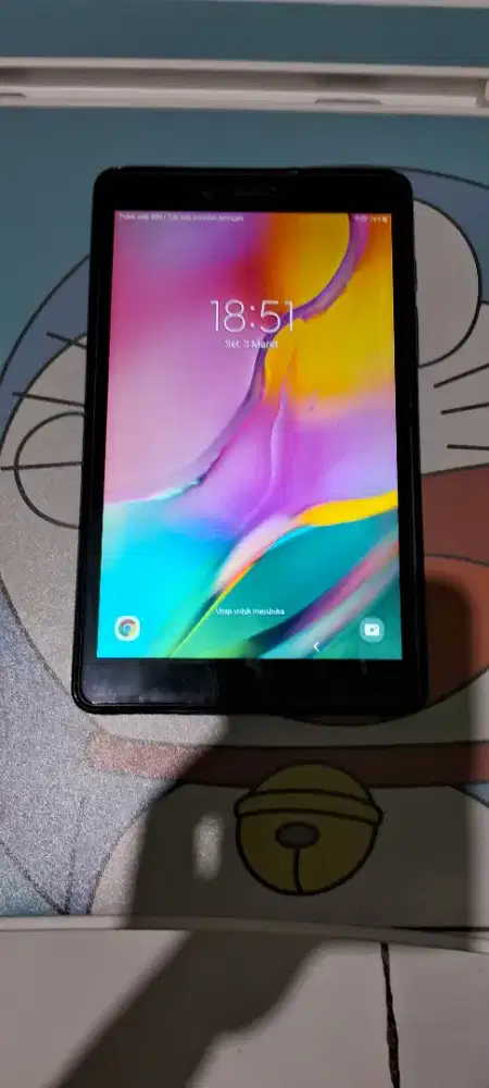 Samsung Tab A warna hitam
