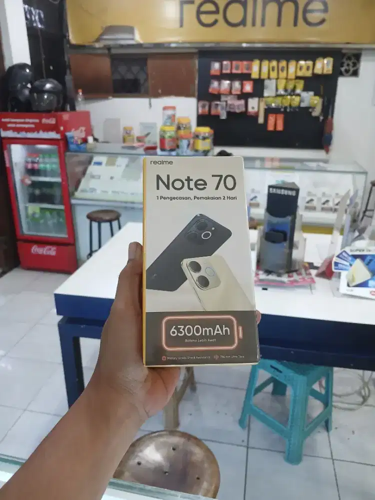 FAST RESPON WA Realme Note 70 4/128 Garansi resmi 1thn