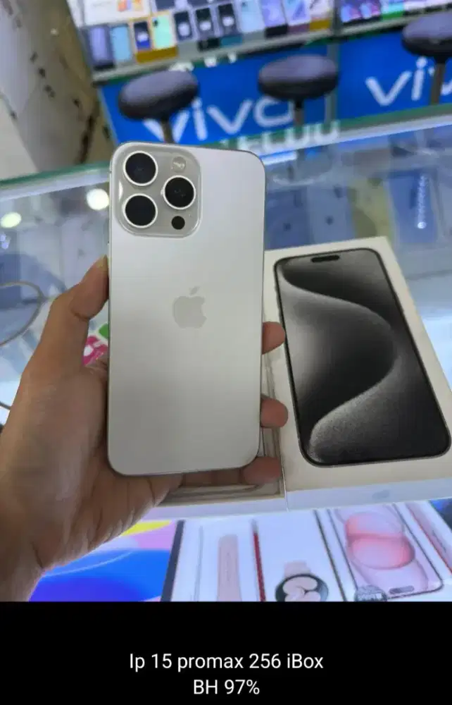 Iphone 15 ProMax 256gb garansi ibox