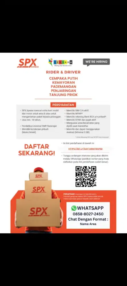 Kurir Plus SPX Shopee