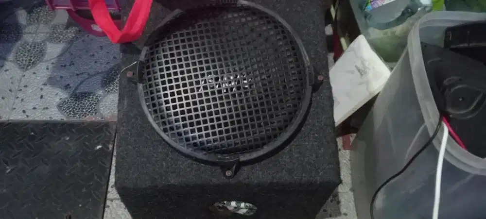 Audio mobil subwofer 12+box