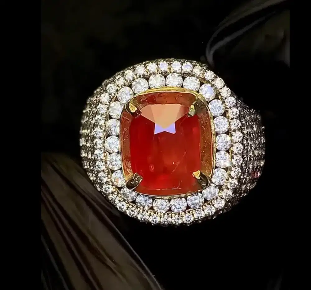 Orange Sapphire Ceylon Good Luster