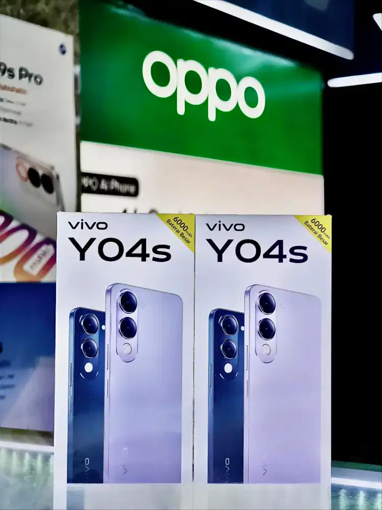 Vivo Y04s 8/128 Promo Harga New Segel Garansi Resmi Vivo Gratis COD !!