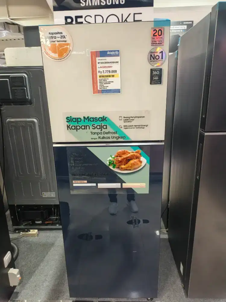 PROMO KREDIT KULKAS SAMSUNG MEWAH BANGET TANPA DP! BUNGA 0% FREE 1 CCL