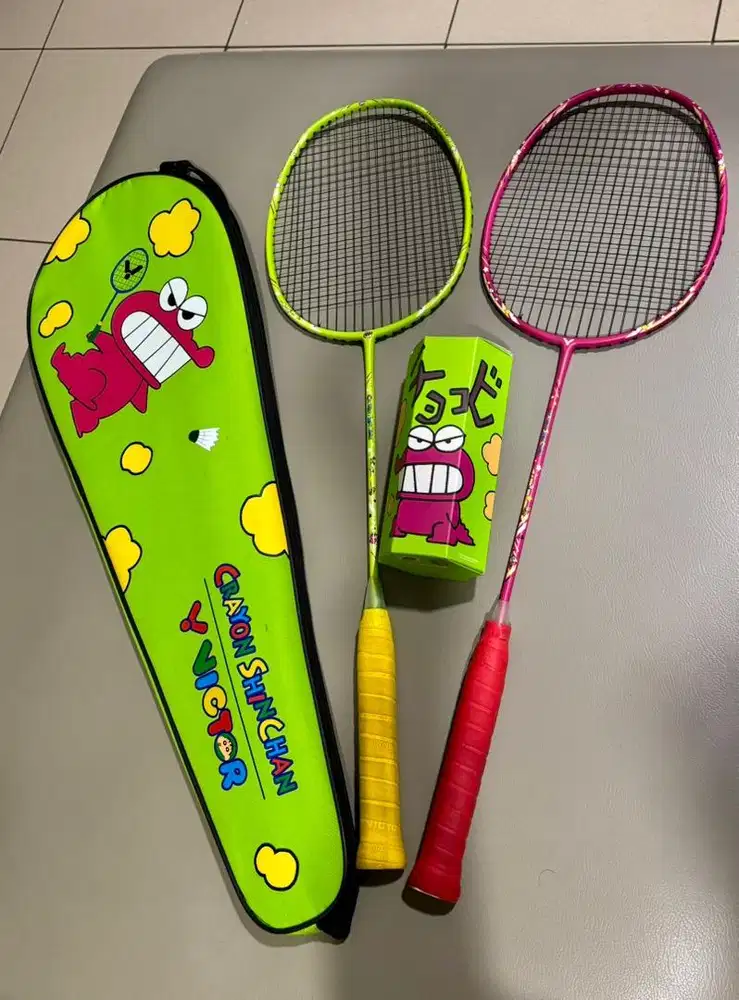Racket Badminton Victor X Crayon Shinchan Limited Edition