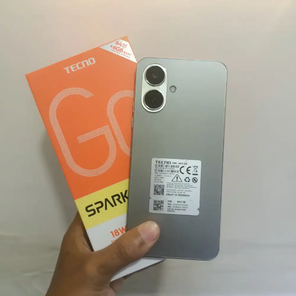 Tecno Spark GO 2 Ram 6Gb Rom 64Gb Mulus