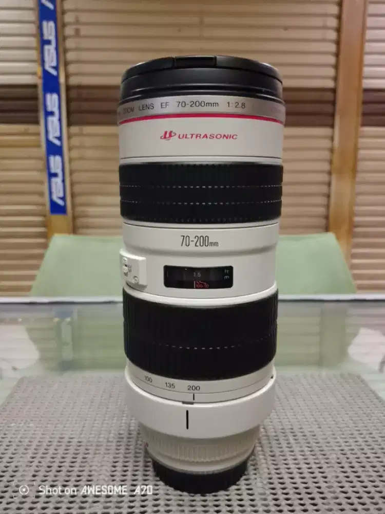 Canon 70-200mm f2.8 kondisi mint