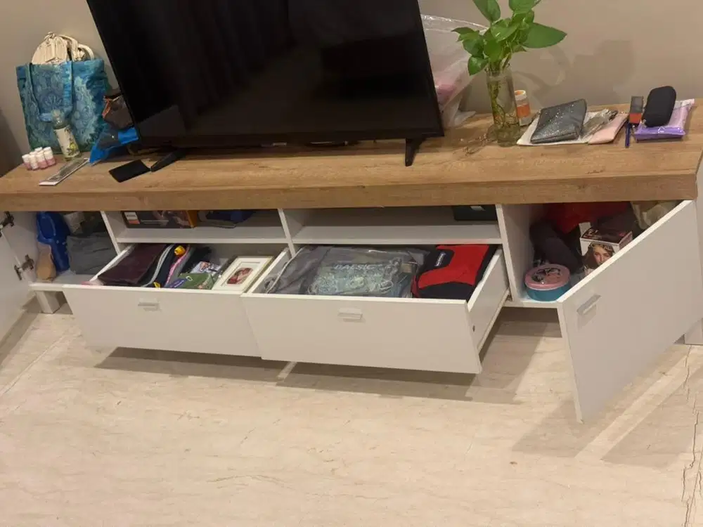 Rak meja tv custome